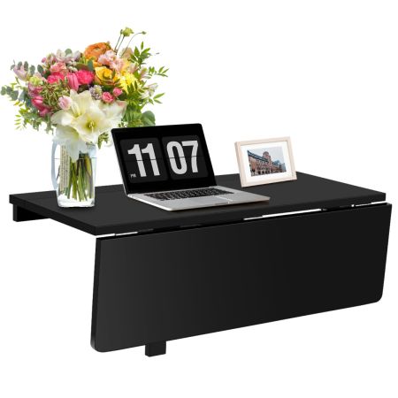 Costway Mesa Plegable Negro