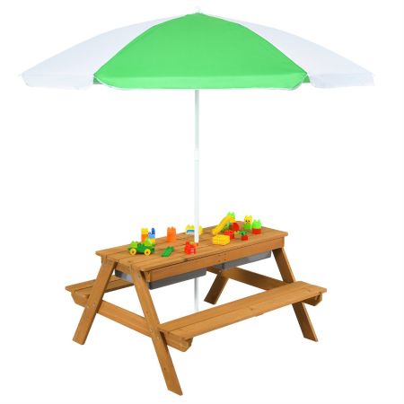Mesa de picnic para niños