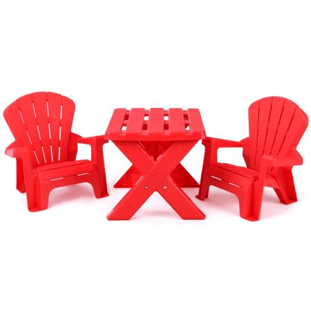Juego de mesa y silla para niños
