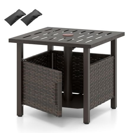 mesa de café con estabilizador