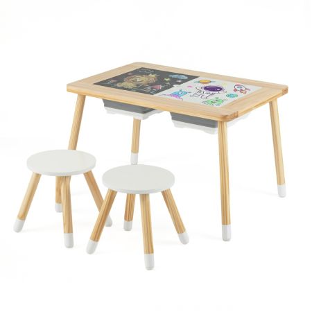 Mesa para toddlers que fomenta el juego creativo y sensorial