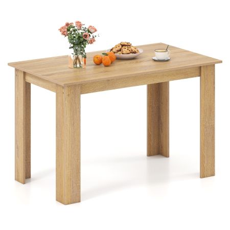 Mesa de madera rústica