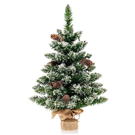 Costway 64 cm Mini Árbol de Navidad
