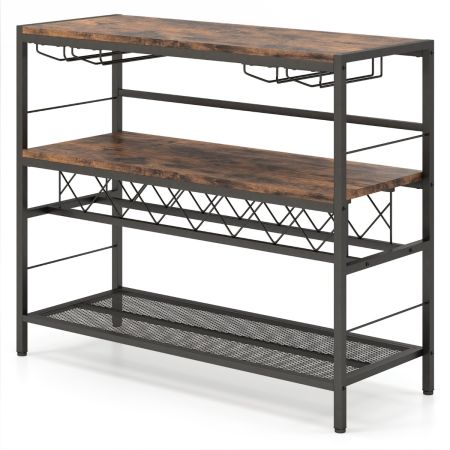 mueble de bar industrial para vino
