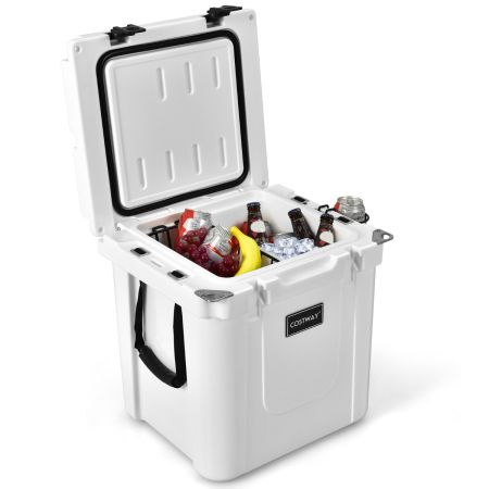 COSTWAY Nevera Portátil 31 L Blanco