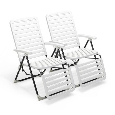 Silla Reclinable Blanca