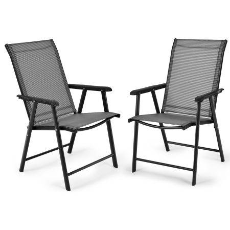 Set de 2 sillas plegables