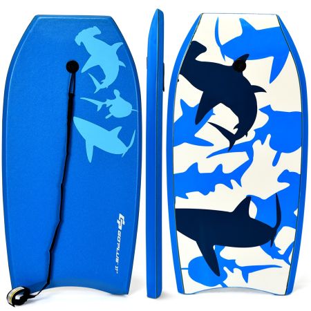 Costway Tabla de Natación S Azul