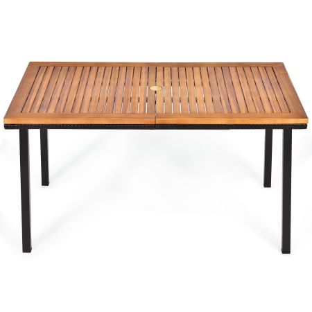 mesa para jardín
