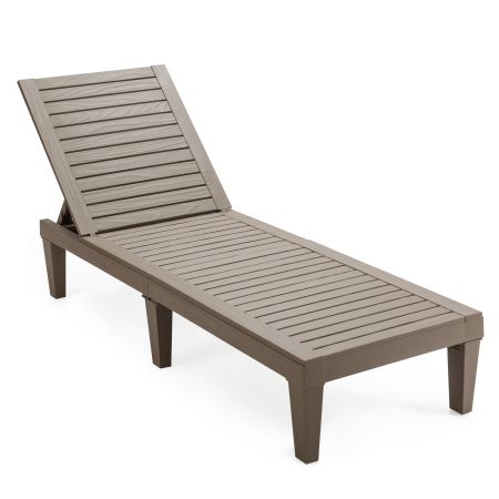 Sillón versátil reclinable para exterior en verano