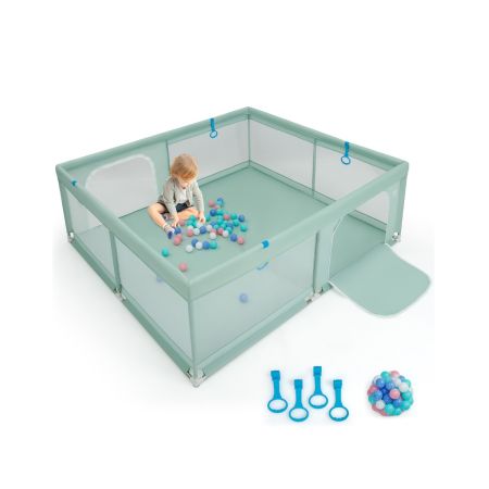 Corralito Para Bebés Verde