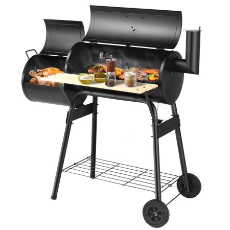 Parrilla De Barbacoa De Carbón Negro