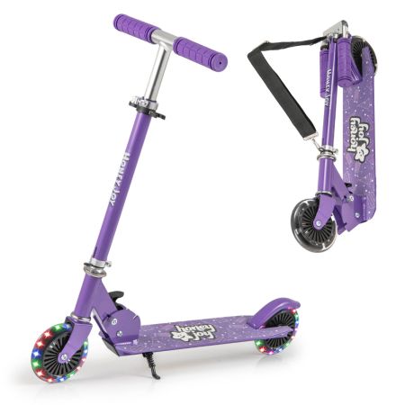 Patinete para Niños Plegable Púrpura