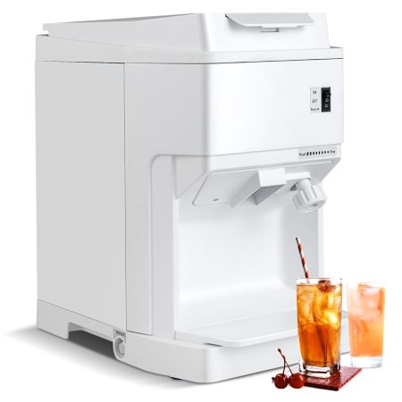 Costway Picadora de Hielo Blanco