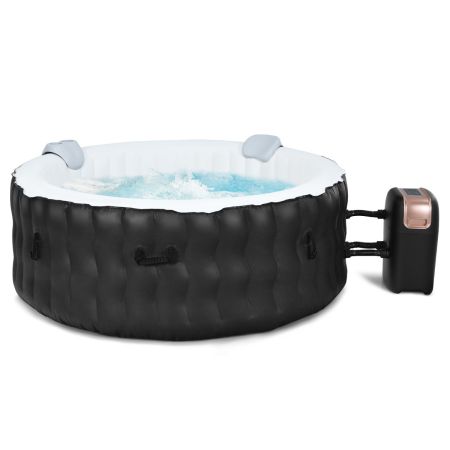 Costway Jacuzzi Inflable Negro