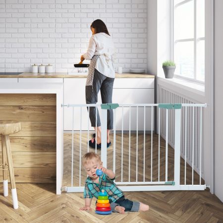 puerta para niños con puerta de paso