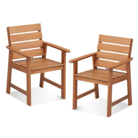 Juego de 2 sillas de patio