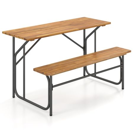 Set de mesa y banco

