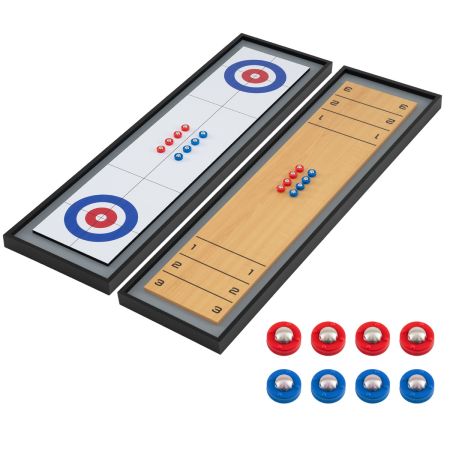 Costway set combinado shuffleboard curling 2 en 1