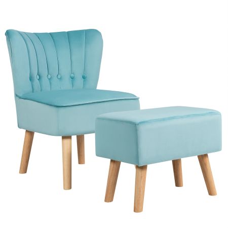 Costway Silla sin Brazos Verde