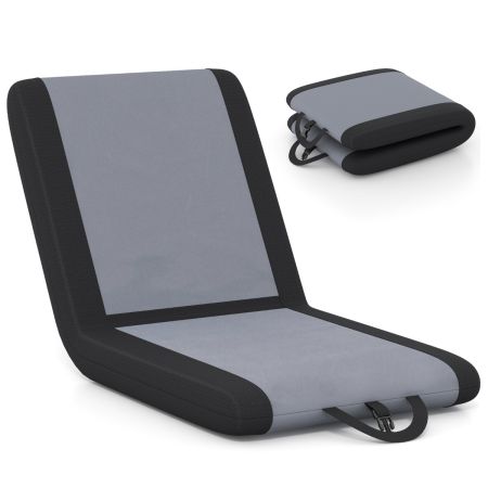 silla de suelo plegable con respaldo