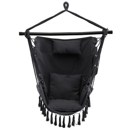 Costway Silla Hamaca Gris