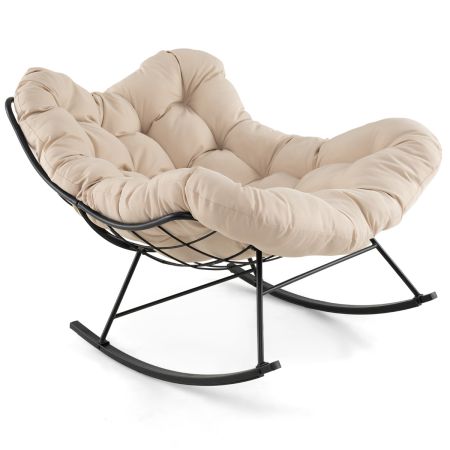 silla mecedora para exteriores