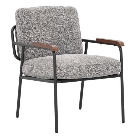 Silla con estructura de hierro