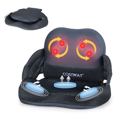 Silla de oficina con almohada lumbar de soporte ajustable