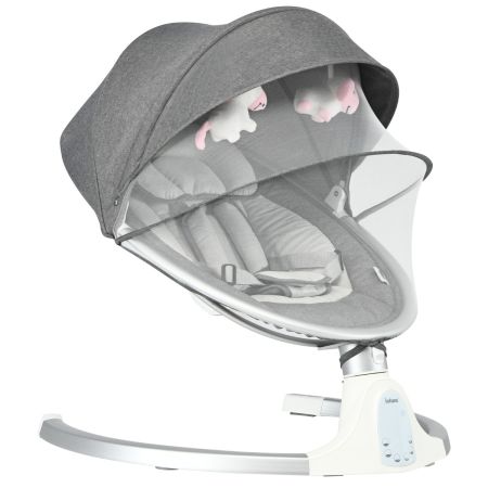 Costway Silla Mecedora para Niños Gris
