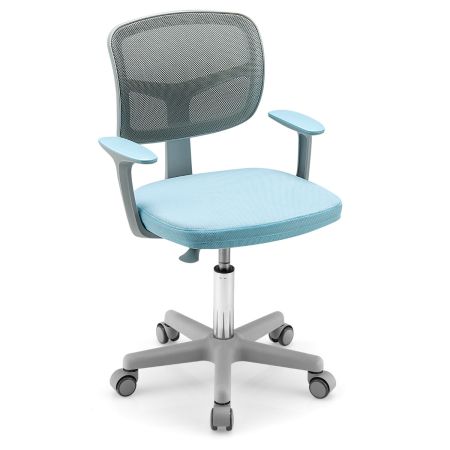 COSTWAY Silla para Escritorio para Niños Azul
