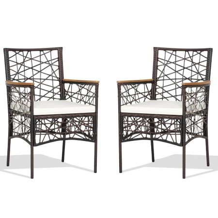 Costway Set de 2 Sillas de Exterior