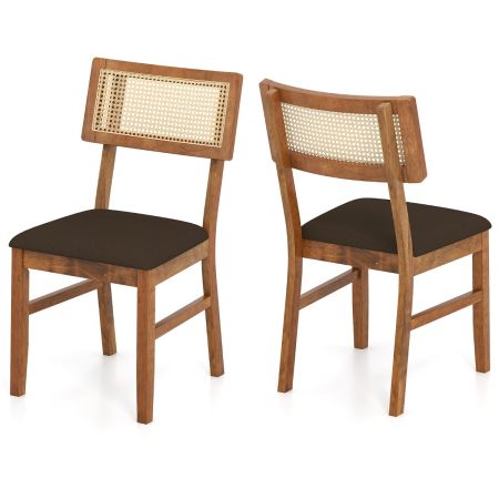 Sillones sin brazos tapizados en suave terciopelo.
