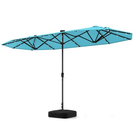 sombrilla de mesa para jardín Turquesa