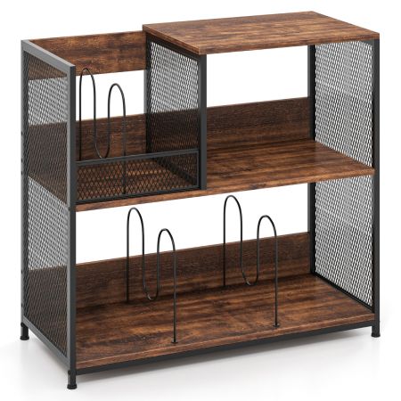Soporte para Tocadiscos Marrón
