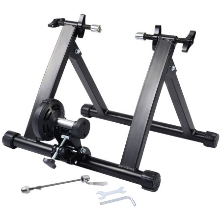 Soporte de Ciclismo Bicicleta Estática Rodillo de Entrenamiento Plegable Carga max. 150kg