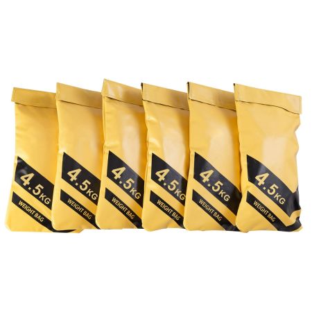 Sandbag Saco de Peso Entrenamiento Saco Pesado con 6 Sacos de Arena Vacíos para Rellenar Arena