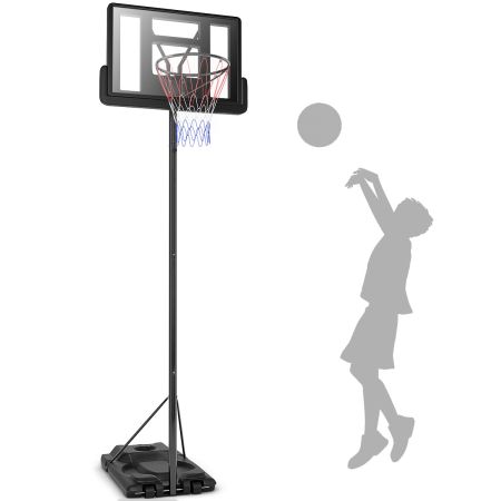 Costway aro de baloncesto negro