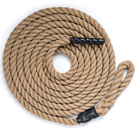 9 m Cuerda de Escalada y Entrenamientos Cuerda con Agarres de Goma Ideal para Deportes Interiores y Exteriores Amarillo