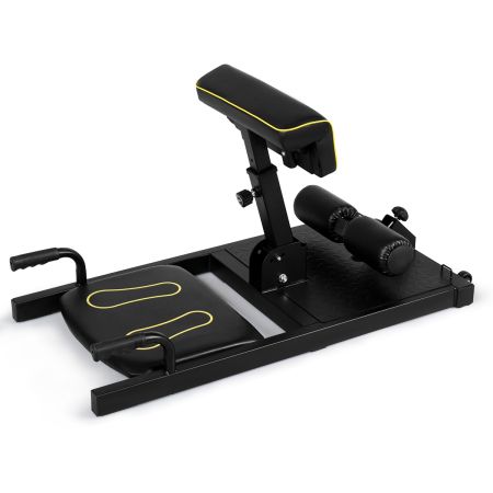 Aparato Multiuso 8 en 1 para Flexiones y Abdominales para Casa y Gimnasio Negro 98,5 x 50,5 x 45-74,5 cm