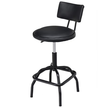 COSTWAY Taburete de Bar Negro