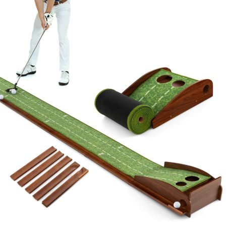 Tapete De Golf Con Dispositivo De Retorno Automático De Pelota