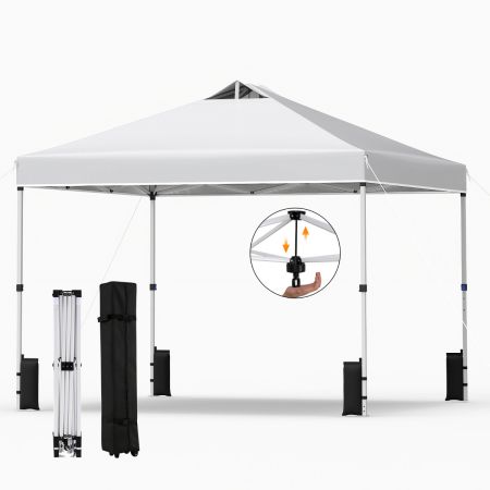 Toldo Plegable Blanco