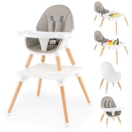 Trona convertible en mesa de juegos