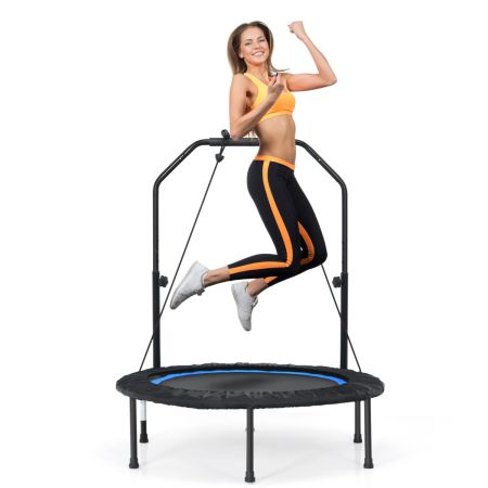 Costway Cama Elástica Azul