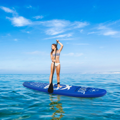 305 cm Tabla de Surf Inflable de PVC Duradero con Paleta Ajustable SUP Inflable para Jóvenes y Adultos Azul