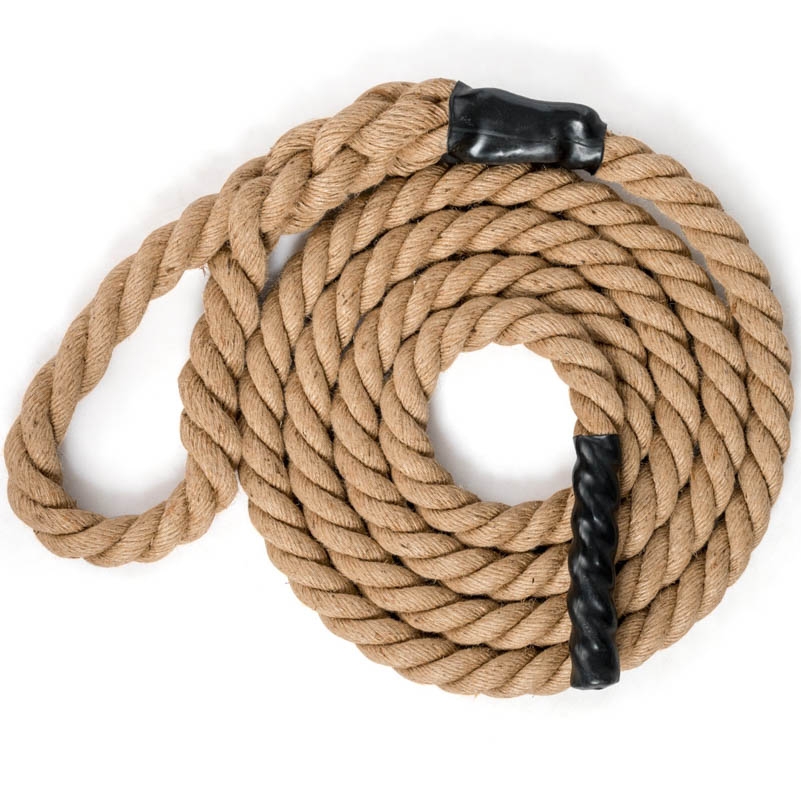 4,5 m Cuerda de Escalada y Entrenamientos Cuerda con Agarres de Goma Ideal para Deportes Interiores y Exteriores Amarillo
