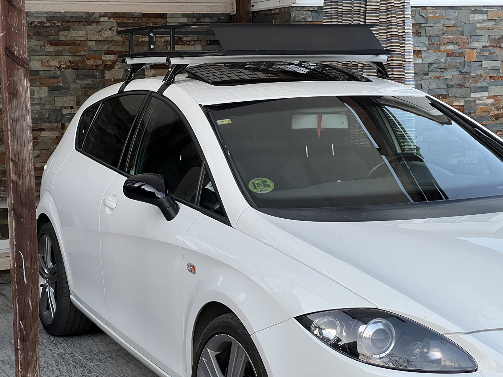 Baca Portaequipajes de techo suave universal para coche, portaequipajes  fijo con correas ajustables Meterk Baca
